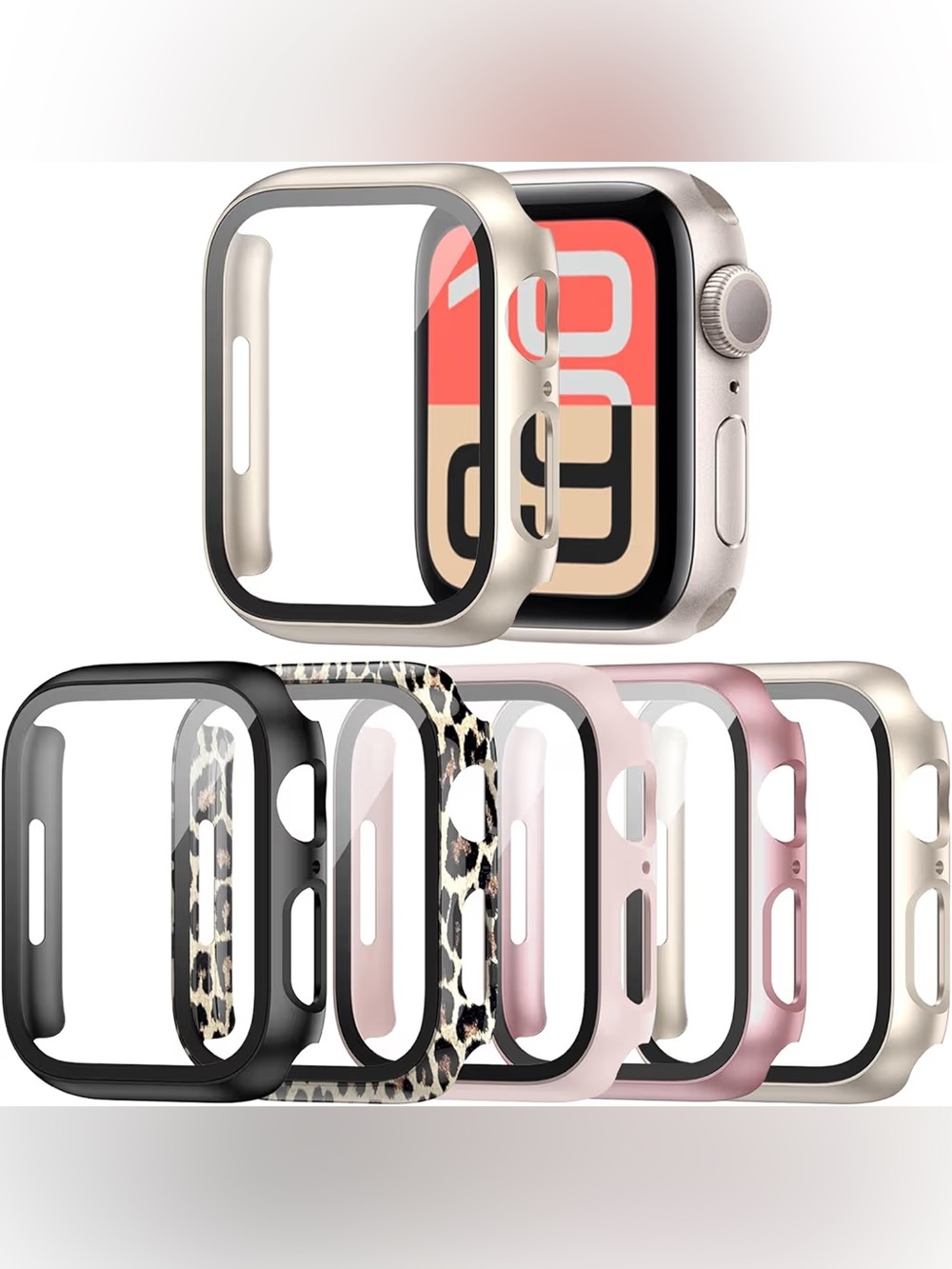 ⌚✨ Apple Watch Protective Case Bundle | 11 Pieces